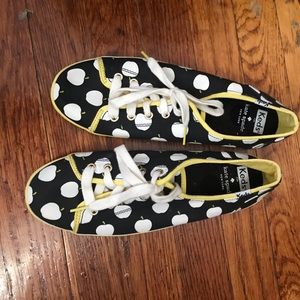 Kate Spade Keds with adorable apple motif